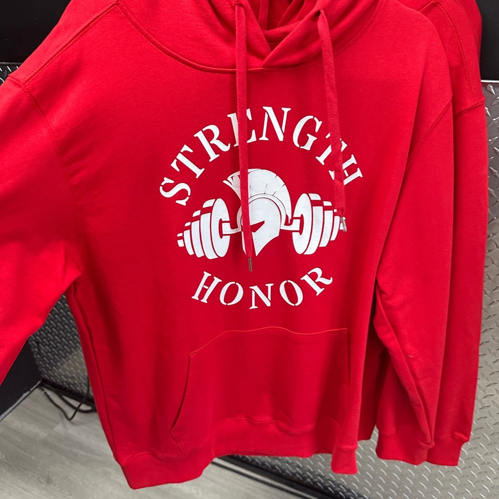 Omega Red Fitness Hoodie